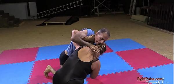  Real mixed wrestling - MX-43 demo